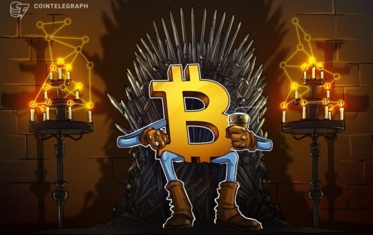 Bitcoin dominance nears 50% as research hails ‘bullish’ narrative flip