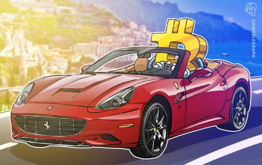 Ferrari’s Bitcoin acceptance is major market win, says CoinFlip CEO