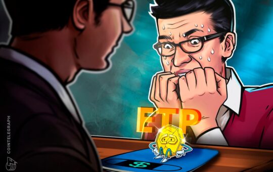 Crypto funds see $226M of inflows, but asset values slump — CoinShares