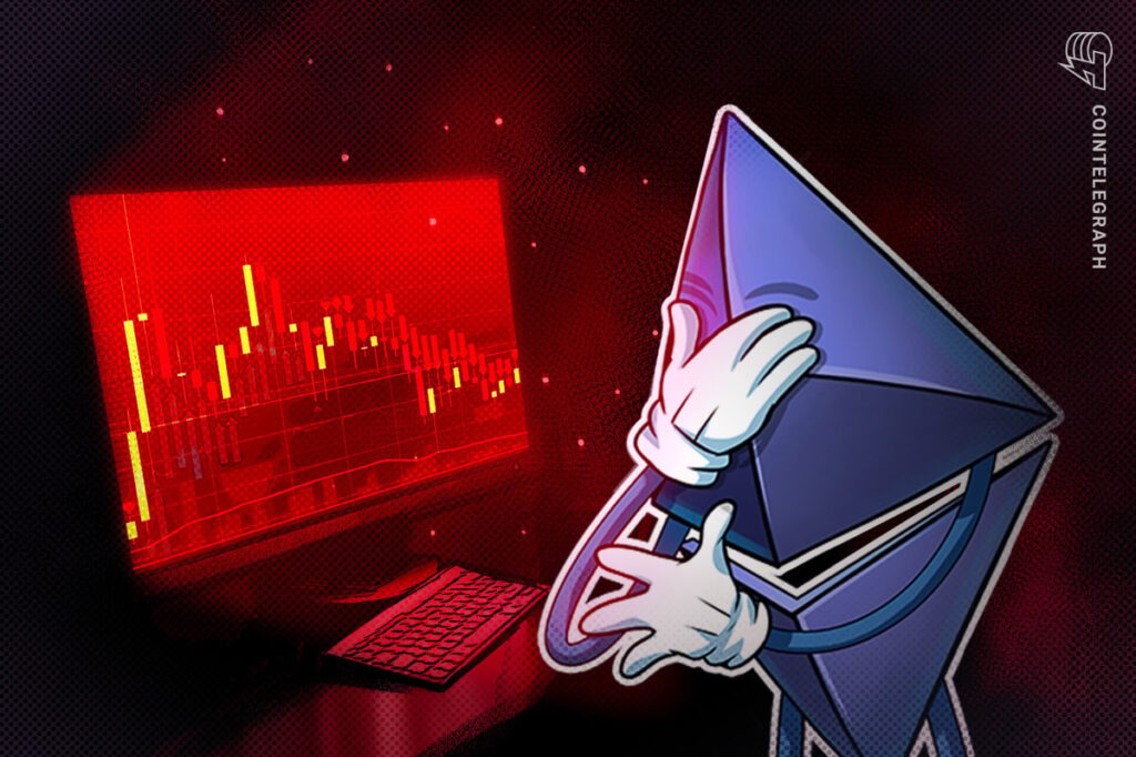 Ethereum price down almost 50% since Eric Trump's 'add ETH' endorsement