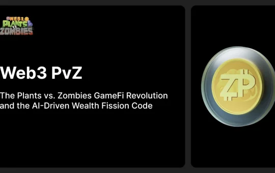 Web3 PvZ: The Plants vs. Zombies GameFi Integration and the AI-Driven Wealth Fission Code