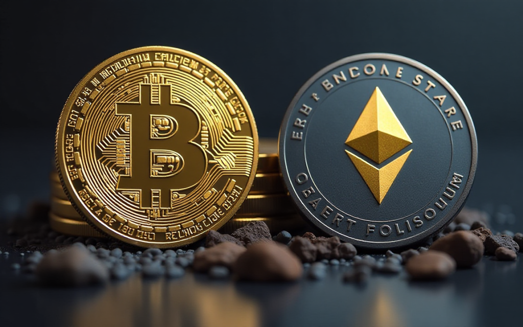 Bitcoin and Ethereum