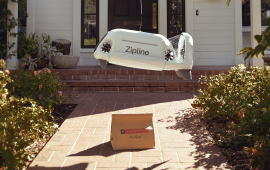 Chipotle Launches 'Zipotle' Drone Deliveries in Texas