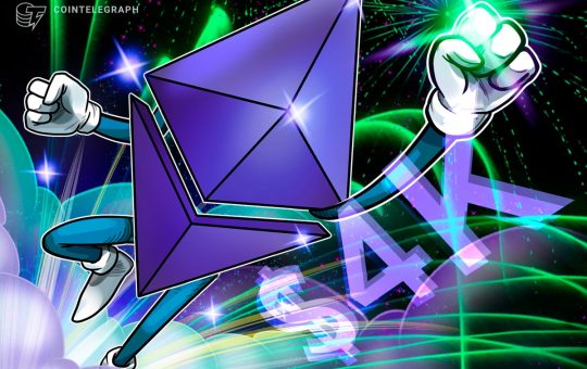 Ethereum Can't Break $4K? ETH Price Discovery is Close, Says Analyst