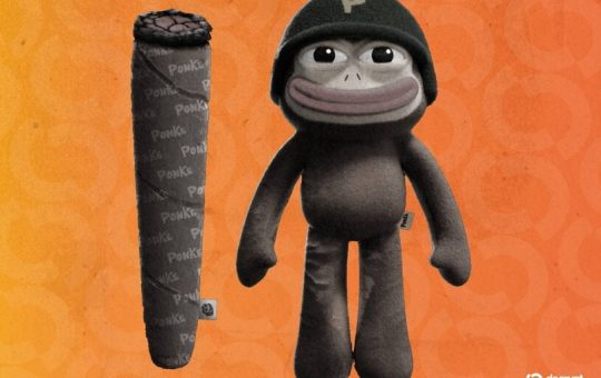 Solana Meme Coin Ponke Releases Plush Toy as First in Line of Collectibles