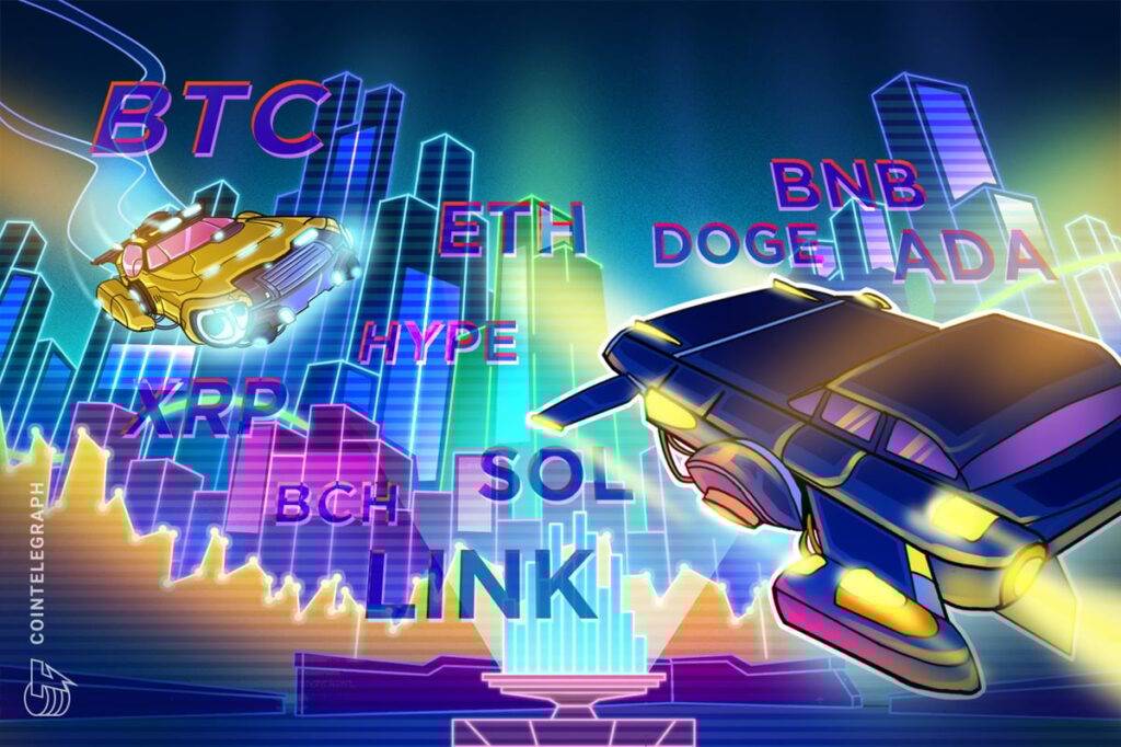 Price Predictions for BTC, ETH, BNB, XRP, SOL, DOGE, HYPE, ADA, BCH, LINK