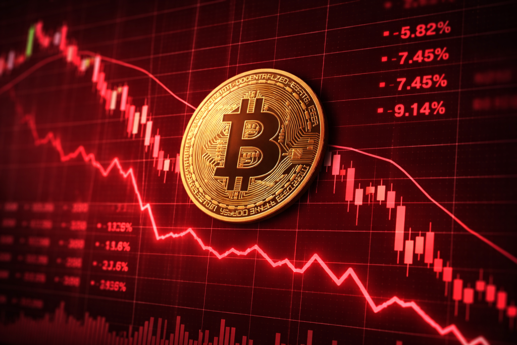 Bitcoin retests support below $75,000 as downside pressure holds