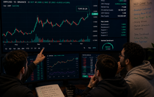 XRP rallies 10% as US–Iran peace deal boosts risk appetite