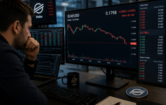 Geopolitical tensions weigh on Stellar as bears target key support levels
