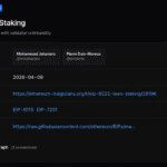 Institutional Ethereum Stakers Weigh Speed and Privacy Trade-off Under EIP-8222