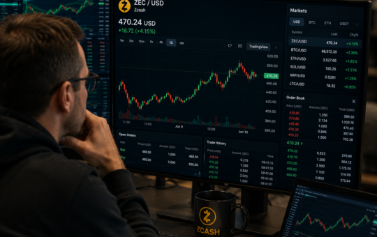 ZEC surges 4%, targets new weekly high