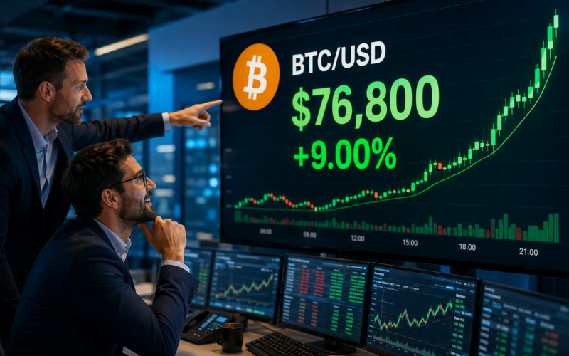Bitcoin eyes $80k after weekly rally pushes BTC above key moving averages