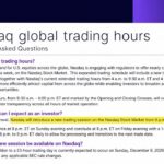 Nasdaq Sets December 6 Launch for Nearly 23-Hour Trading Day