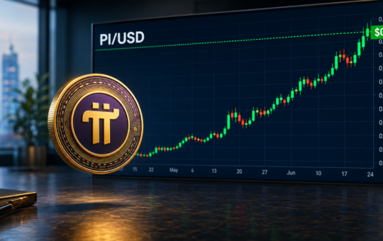 Pi Network tests triangle breakout as RoboPay partnership boosts adoption