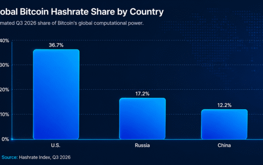 US Bitcoin Mining Grip Slips From Q1 to Q3 as Rival Nations Gain