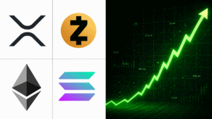 ZEC, SOL, and XRP Rally as Ethereum Breaches $2,000