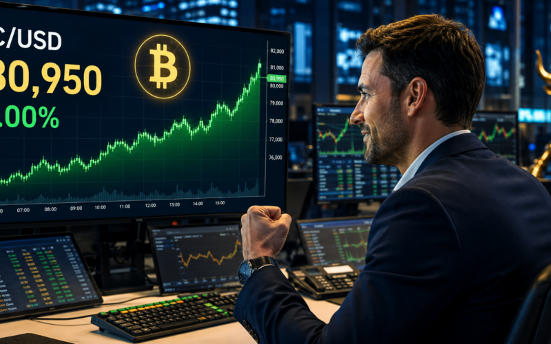 Bitcoin holds above $80,800 as bulls target $85k ahead of NFP