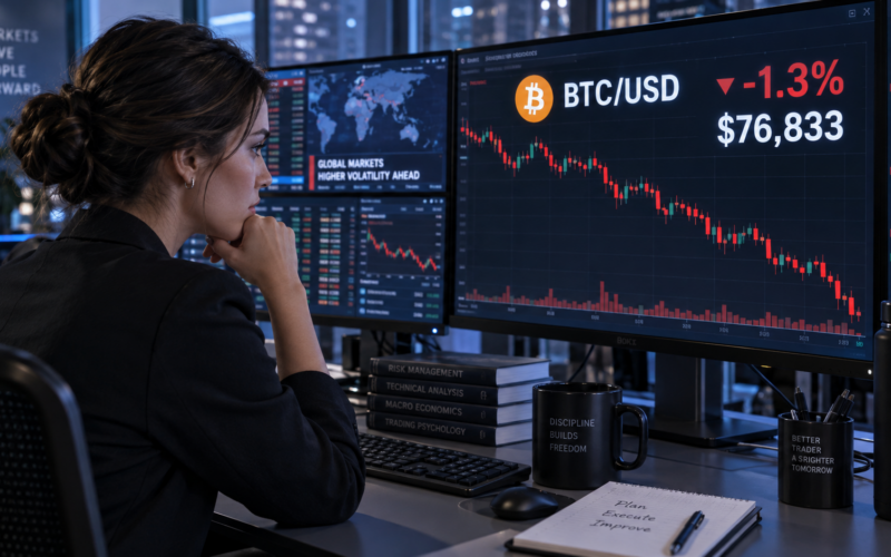 Bitcoin risks drop to $71k as rounded-top pattern takes shape