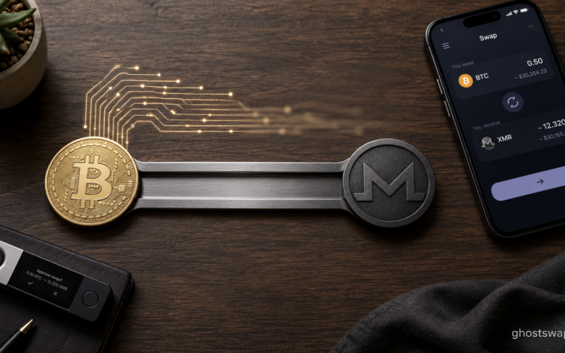 Bitcoin to Monero: a complete guide to private crypto swaps 