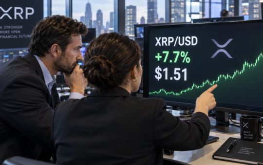 XRP jumps 8% as crypto short squeeze and Ripple developments draw attention