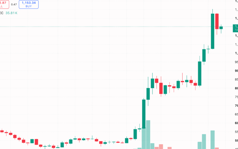 Zcash Surges 2,496% as Privacy Sector Leaves Crypto Rivals Behind