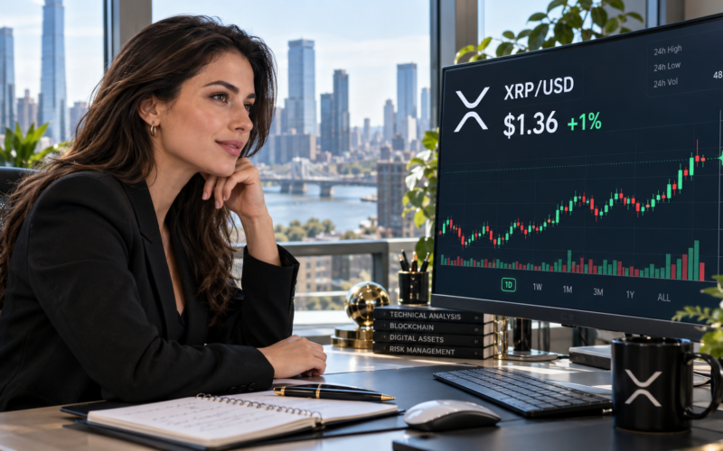XRP rebounds from $1.32 as Standard Chartered adds RLUSD custody